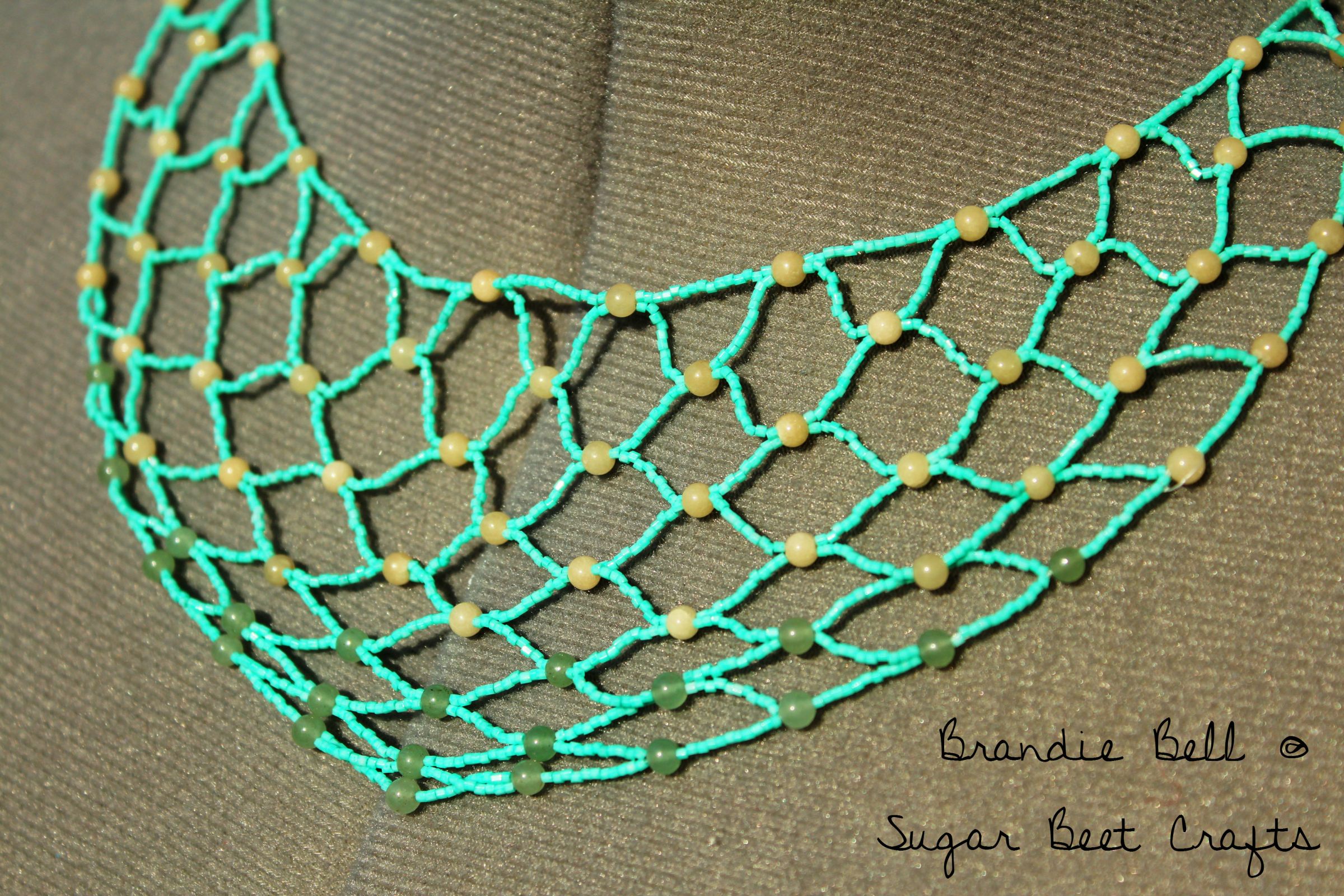 Net Necklace - Handmade