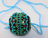 Beaded Bead Necklace