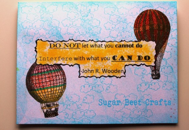 Digital Stamps, quotes and construction paper