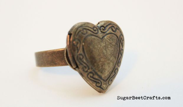 Heart Locket Ring 2