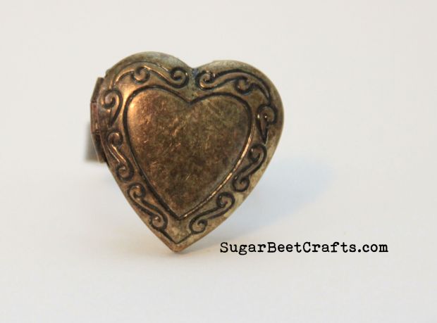 Heart Locket Ring