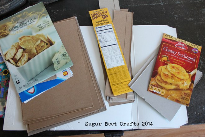 Cut up and Store paperboard