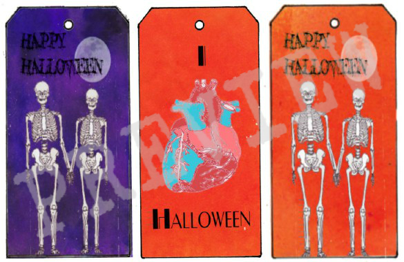 Halloween Tag Set 2 preivew