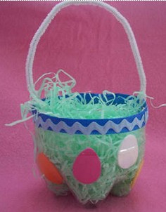 Recycled soda bottle into basket by Craft Elf