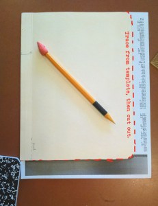 Cut out your Background page