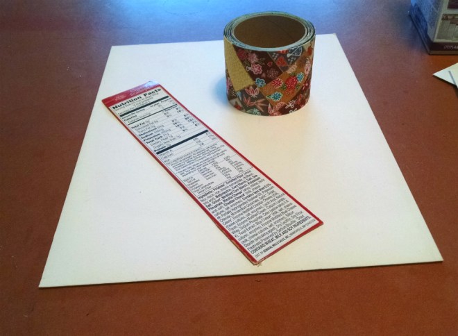 Fabric Washi Tape Bookmark